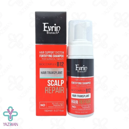 شامپو فوم بعد از کاشت مناسب کف سر حساس اورین - 150 میلی لیتر