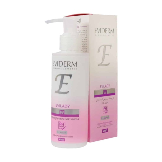 تصویر  ژل بهداشتی روشن کننده بانوان اوی لیدی اویدرم - 150 میلی لیتر