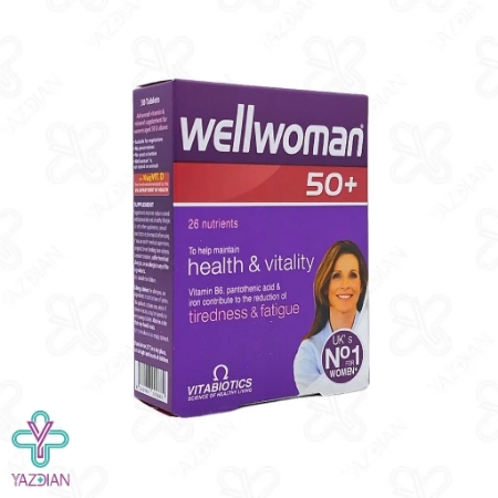 کپسول ول وومن 50 سال به بالا مخصوص خانم ها ویتابیوتیکس - 30 عددی