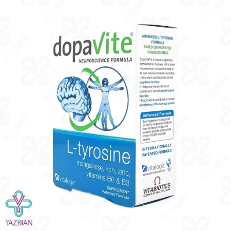 قرص دوپاویت ( ال تیروزین ) ویتابیوتیکس - 60 عددی