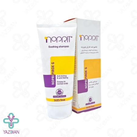 شامپو ضد خارش پوست سر چرب نوپری پیروکس جی نوپریت - 200 میلی لیتر