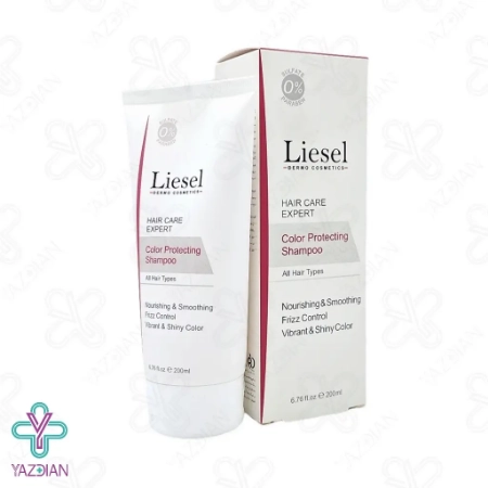 شامپو بدون سولفات و تثبیت کننده رنگ مو لایسل - 200 میلی لیتر