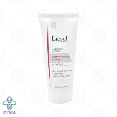 شامپو بدون سولفات و تثبیت کننده رنگ مو لایسل - 200 میلی لیتر