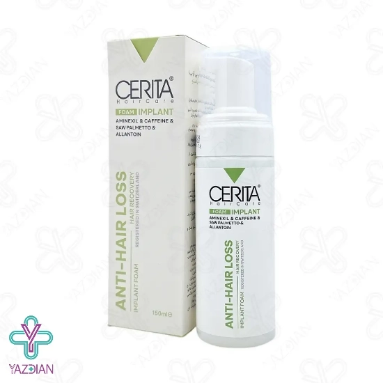 شامپو فوم موهای کاشته شده سریتا - 150 میلی لیتر