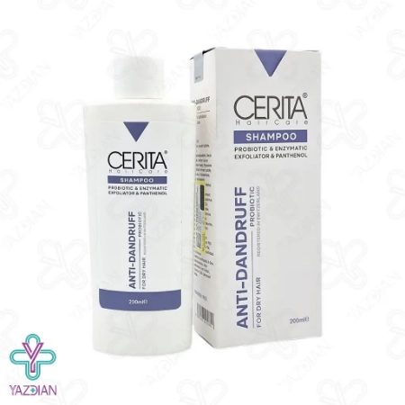 شامپو ضد شوره سریتا مناسب موهای خشک - 200 میلی لیتر