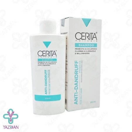 شامپو ضد شوره موهای چرب سریتا - 200 میلی لیتر