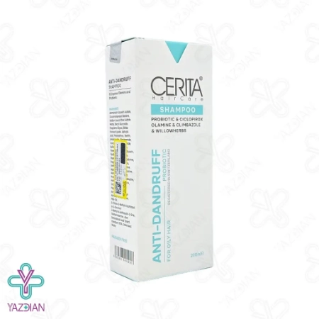 شامپو ضد شوره موهای چرب سریتا - 200 میلی لیتر