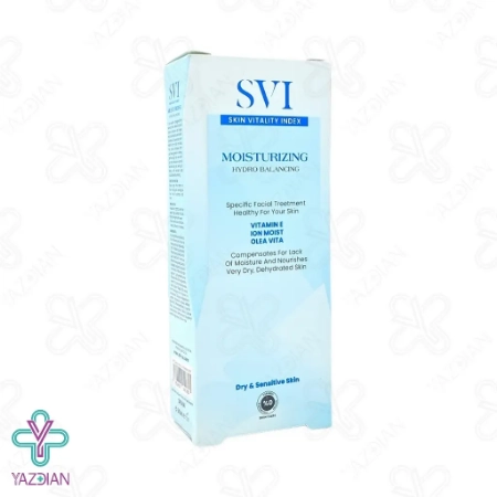 کرم مرطوب کننده پوست خشک و معمولی اس وی آی - 50 میلی لیتر