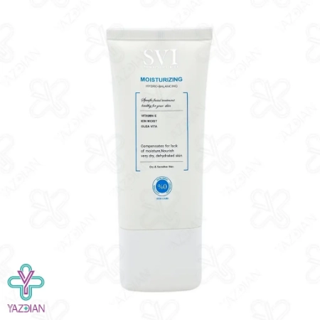 کرم مرطوب کننده پوست خشک و معمولی اس وی آی - 50 میلی لیتر