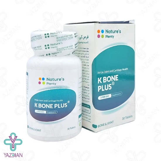 قرص مفاصل کی بون پلاس نیچرز پلنتی - 30 عددی