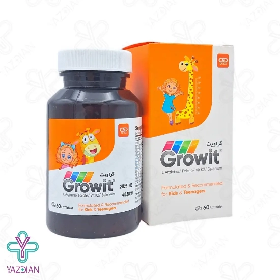 قرص تقویت رشد کودکان مولتی ویتامین گراویت دکترگیل - 60 عددی