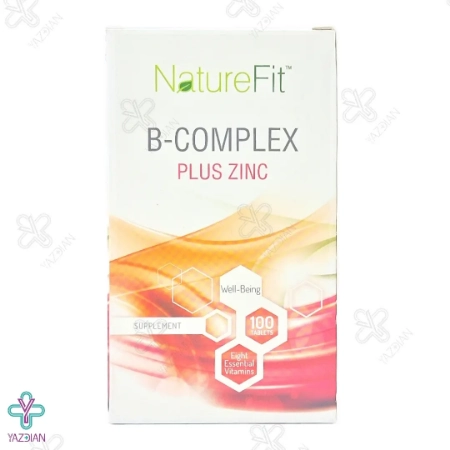 کپسول ب کمپلکس پلاس زینک نیچر فیت - 100 عددی