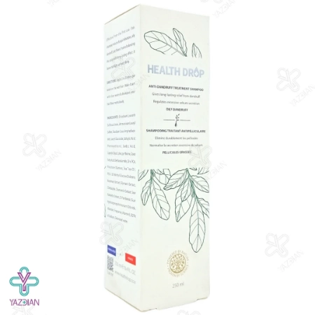 شامپو ضد شوره موهای چرب هلث دراپ - 250 میلی لیتر