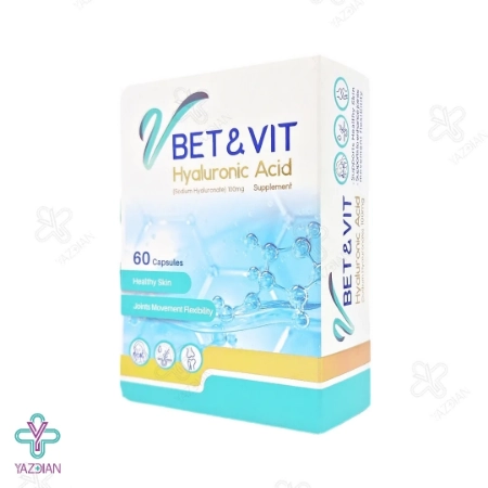 کپسول ضد چروک هیالورونیک اسید بت اند ویت فاران شیمی - 60 عددی 