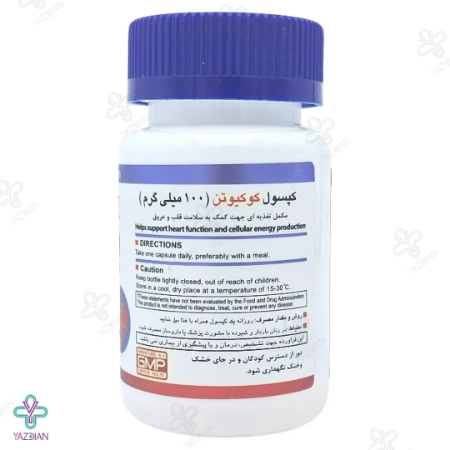 قرص تقویت کننده کوآنزیم کیوتن 100 میلی گرم هلث برست - 30 عددی