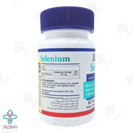 قرص سلنیوم 200 میکروگرم هلث برست - 60 عددی