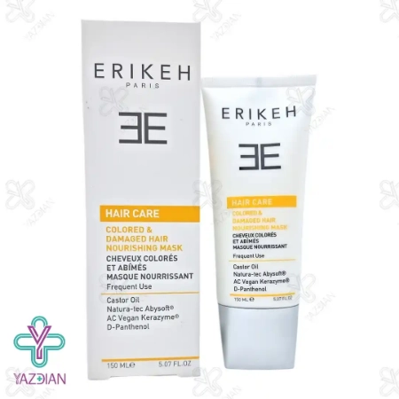 ماسک مو مغذی اریکه مناسب موهای رنگ شده و آسیب دیده ( بدون آبکشی ) - 150 میلی لیتر
