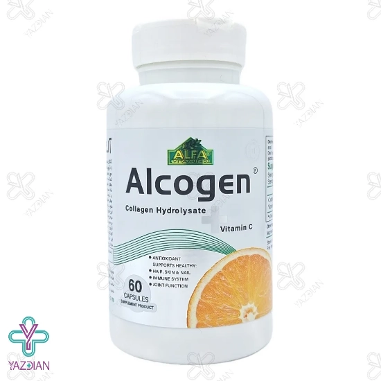 کپسول پوست، مو و ناخن‌ آلکوژن آلفا ویتامینز حاوی کلاژن - 60 عددی