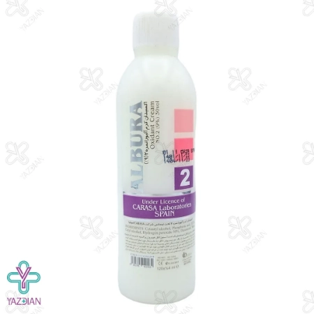 اکسیدان 9 درصد آلبورا کوچک - 120 میلی لیتر 