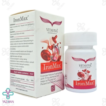 قرص آهن آیرون مکس ویتاویوا - 60 عدد