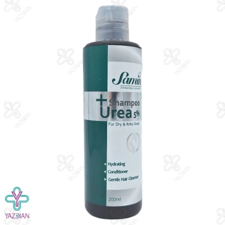 شامپو مو خشک اوره 5% ثمین - 200 میلی لیتر 