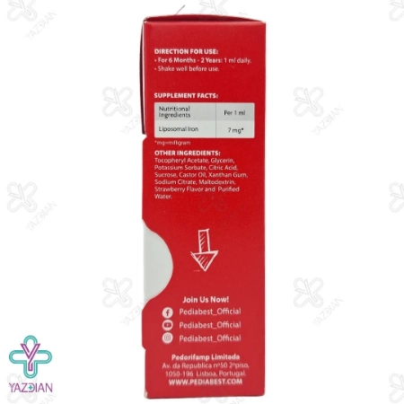 قطره آهن پدیابست - 30 میلی لیتر