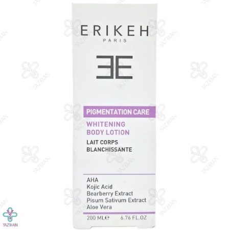لوسیون ضد لک و روشن کننده بدن اریکه - 200 میلی لیتر	