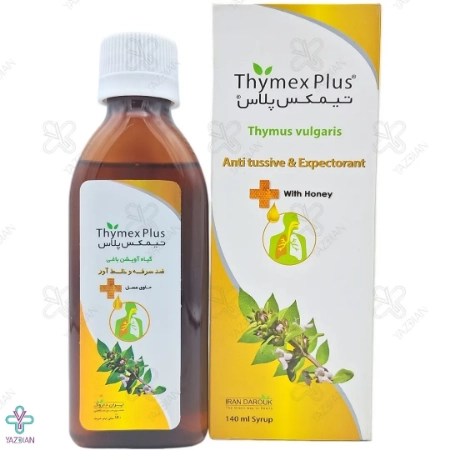 شربت ضد سرفه آویشن تیمکس پلاس ایران داروک - 140 میلی لیتر
