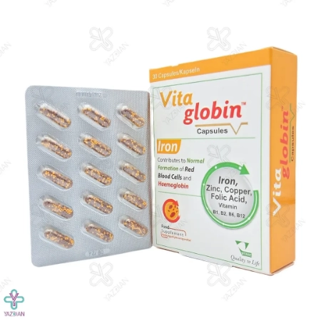 کپسول آهن و مولتی ویتامین ویتاگلوبین ویتان - 30 عددی
