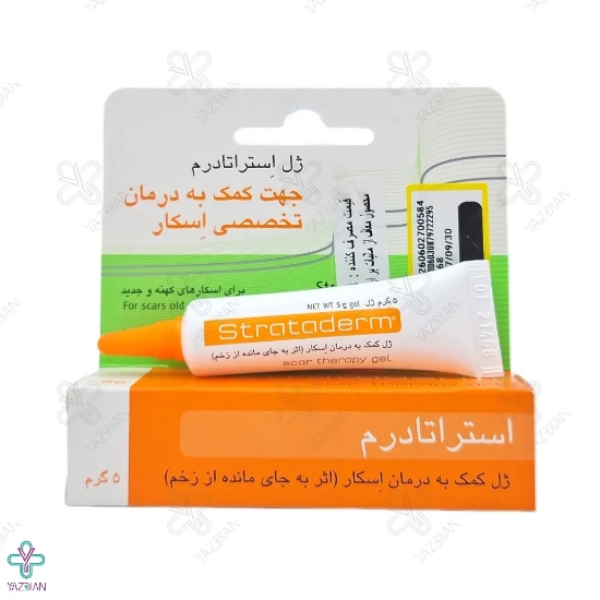 ژل ترمیم کننده زخم استراتادرم استرات فارما - 5 گرم 