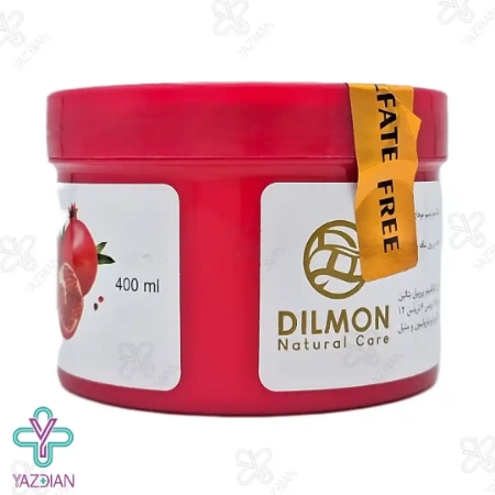 ماسک مو انار دیلمون ( با آبکشی ) - 400 میلی لیتر