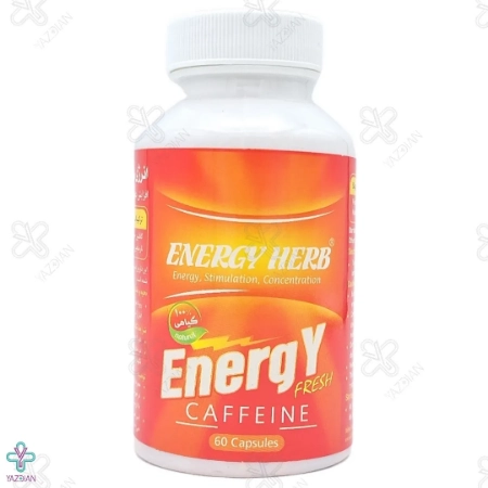 کپسول کافئین انرژی هرب بهتا دارو - 60 عددی