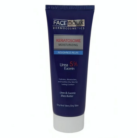 کرم مرطوب کننده و نرم کننده اوسرین اوره 5% کراتوزوم فیس دوکس - 75 میلی لیتر