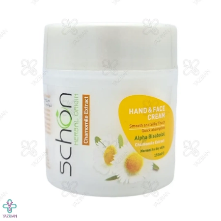 کرم نرم کننده دست و صورت کاسه ای بابونه شون - 150 میلی لیتر 