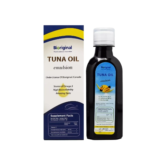 تصویر  شربت روغن ماهی تن بایو اورجینال حاوی امگا3 - 200 میلی گرم