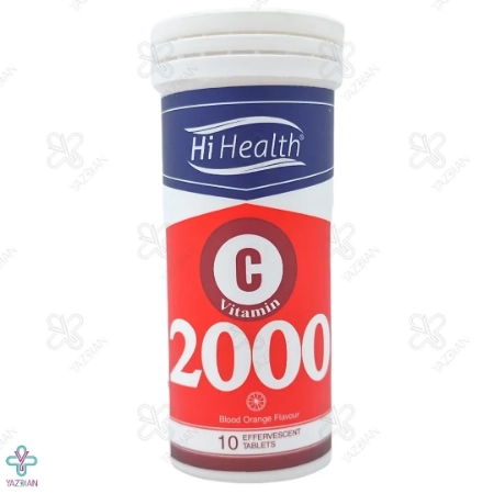 قرص جوشان ویتامین ث 2000 های هلث - 10 عددی	