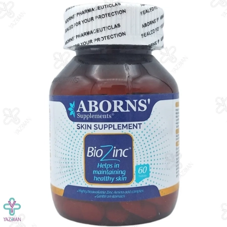 قرص بیوزینک 25 ابورنز - 60 عددی