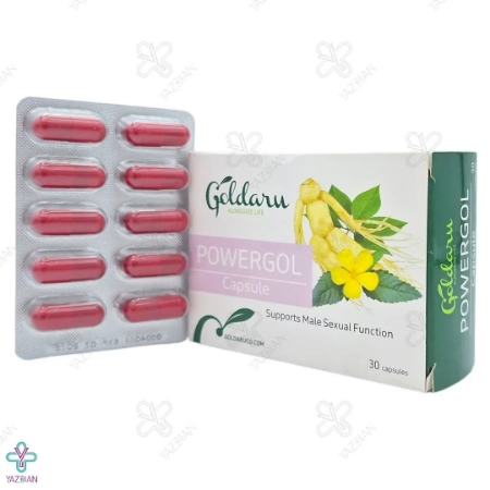 کپسول تقویتی آقایان پاورگل گل دارو - 30 عددی	