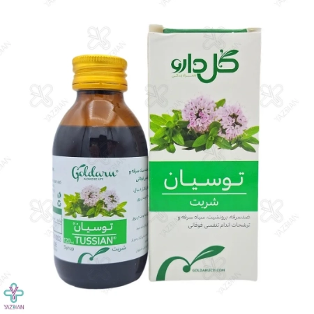 شربت ضد سرفه توسیان گل دارو - 120 میلی لیتر