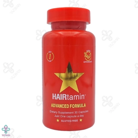کپسول تقویت کننده و ضد ریزش مو هیرتامین ادونس فرمولا - 30 عددی