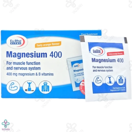 ساشه منیزیم 400 یوروویتال - 30 عددی