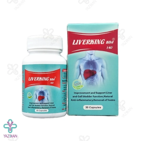 کپسول کبد لیور کینگ 140 بی دی آ بهتا دارو - 30 عددی