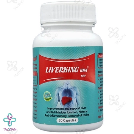 کپسول کبد لیور کینگ 140 بی دی آ بهتا دارو - 30 عددی