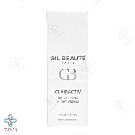 کرم شب روشن کننده صورت کلراکتیو ژیل بونه - 40 میلی لیتر