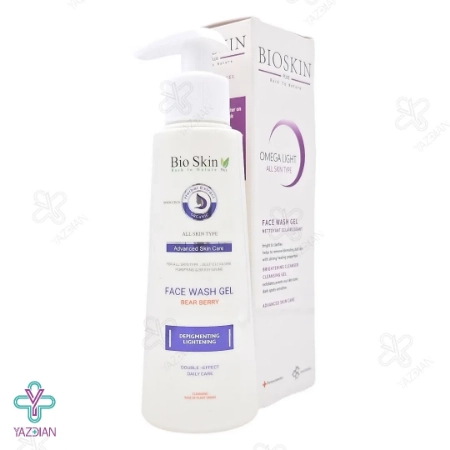 ژل شستشوی صورت شفاف و روشن کننده بایو اسکین پلاس - 200 میلی لیتر 