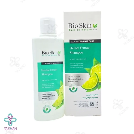  شامپو سیتروس بایو اسکین پلاس مناسب موهای چرب - 200 میلی لیتر