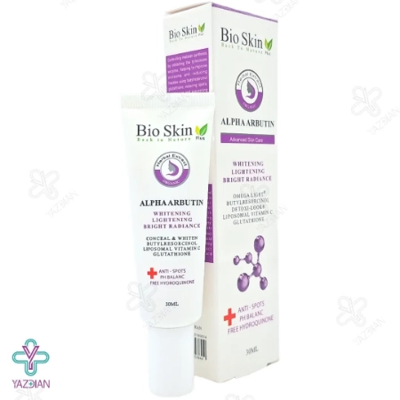 کرم ضد لک آلفا آربوتین بایو اسکین پلاس - 30 میلی لیتر