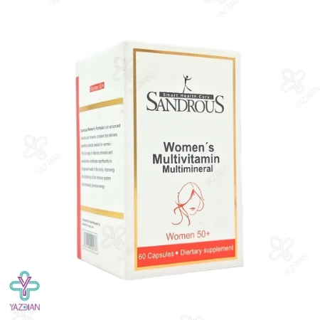 کپسول مولتی مینرال بانوان بالای 50 سال سندروس - 60 عددی