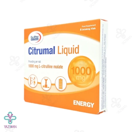 محلول خوراکی انرژی زا سیترومال یوروویتال - 6 عددی