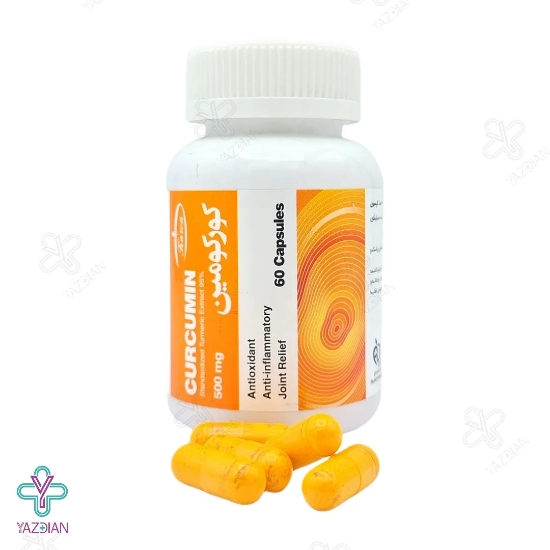 کپسول کورکومین 500 میلی گرم کارن - 60 عددی